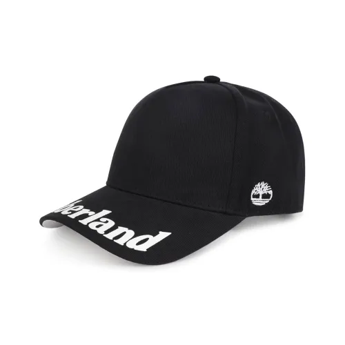 Timberland Cotton Baseball Caps Unisex Black