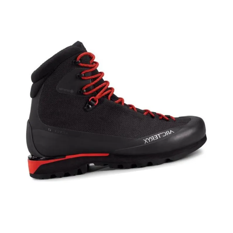 Arcteryx Acrux LT GTX Anti-Slip Wear-Resistant High-Top Trekking Shoes Unisex Black Red-2