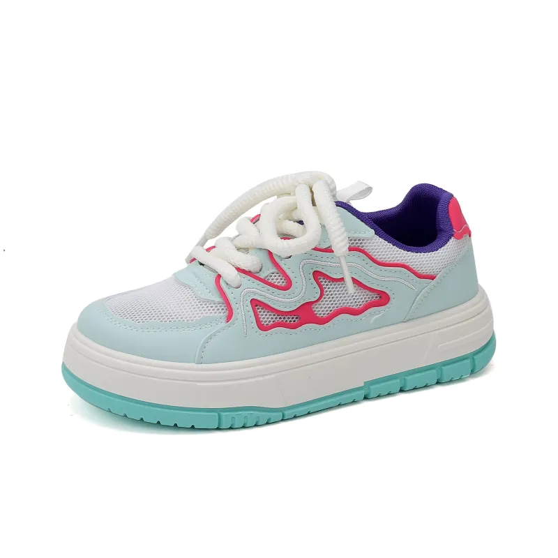 YOBN SMILE Wear-resistant Lightweight Breathable And Non-slip. Low-Top Skateboard Shoes Women's-11