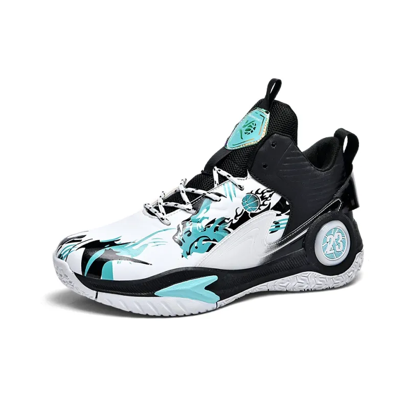 BANGNEY Cushioned Wear Resistant Waterproof And Breathable Mid Top Basketball Shoes Unisex-11