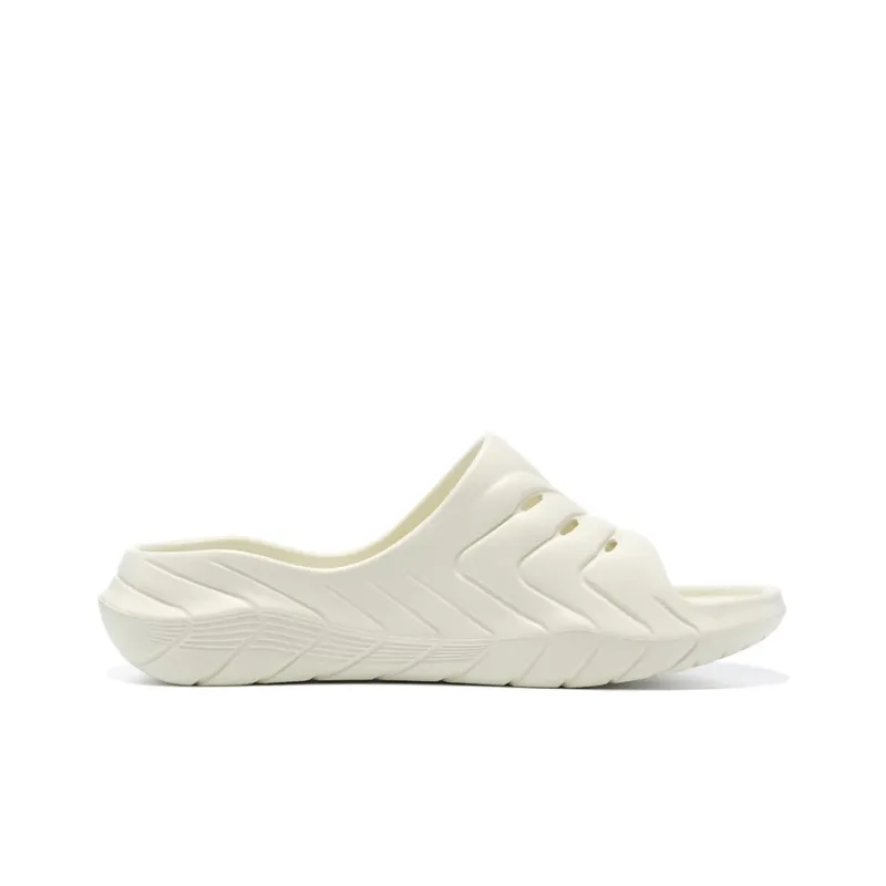 BMAI Slide Slippers Unisex White-1