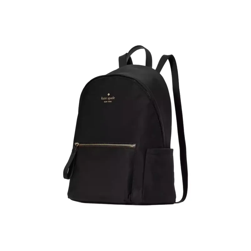 Kate Spade Chelsea Recycled Nylon Backpack Large Size Women's Black-1