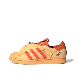 Melting Sadness X adidas originals Superstar Orange Green