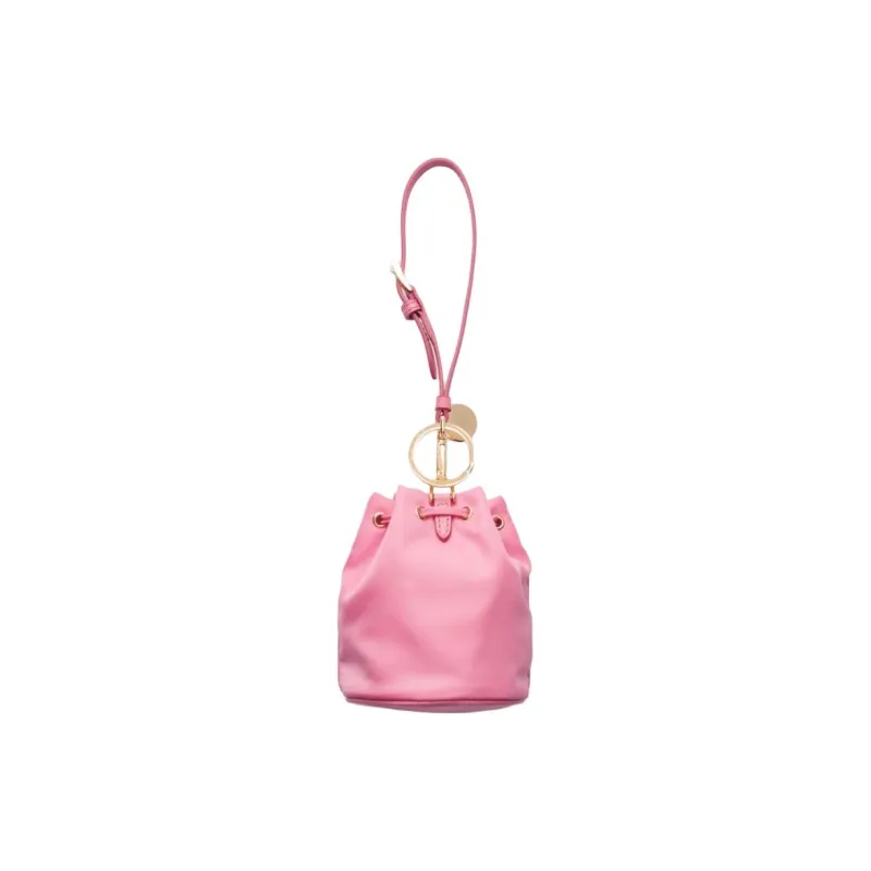 PRADA Re-Edition Fabric Clutch Mini Women's Pink-1