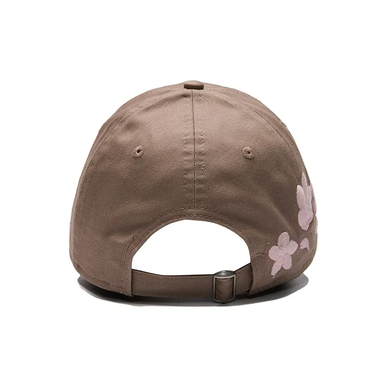 New Era Cotton Baseball Caps Unisex Khaki-3