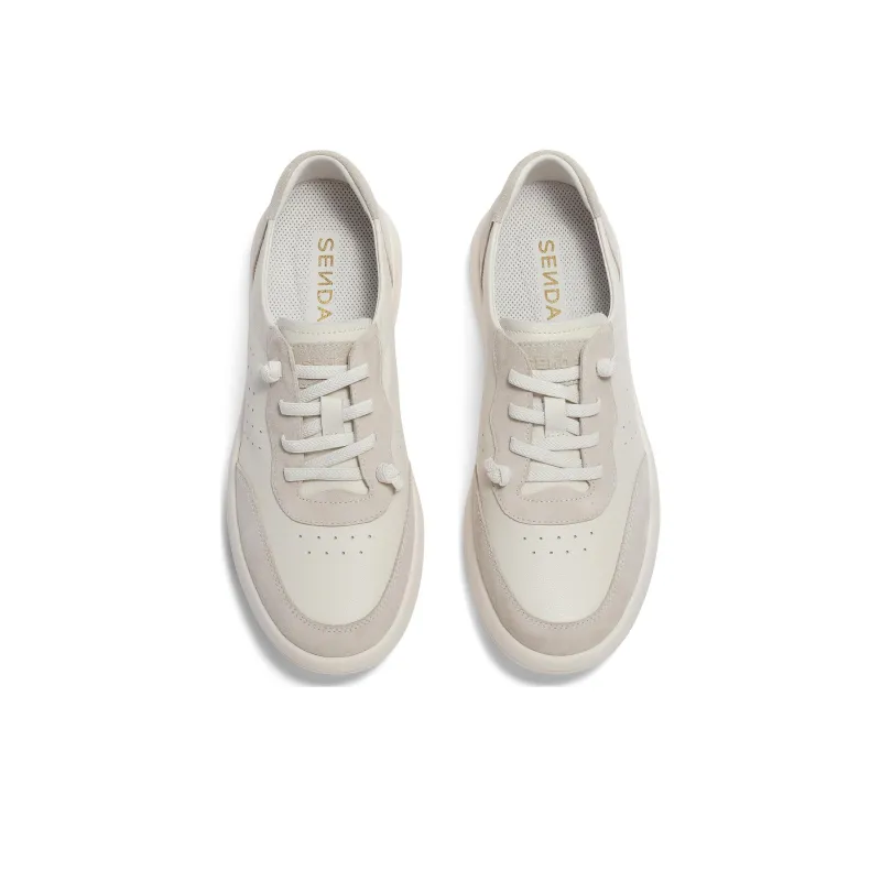 Senda Skateboard Shoes Women's Low Top Solid Color-6