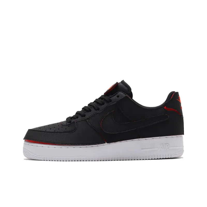 Nike Air Force 1 Low 1/1 Black Chile Red-0