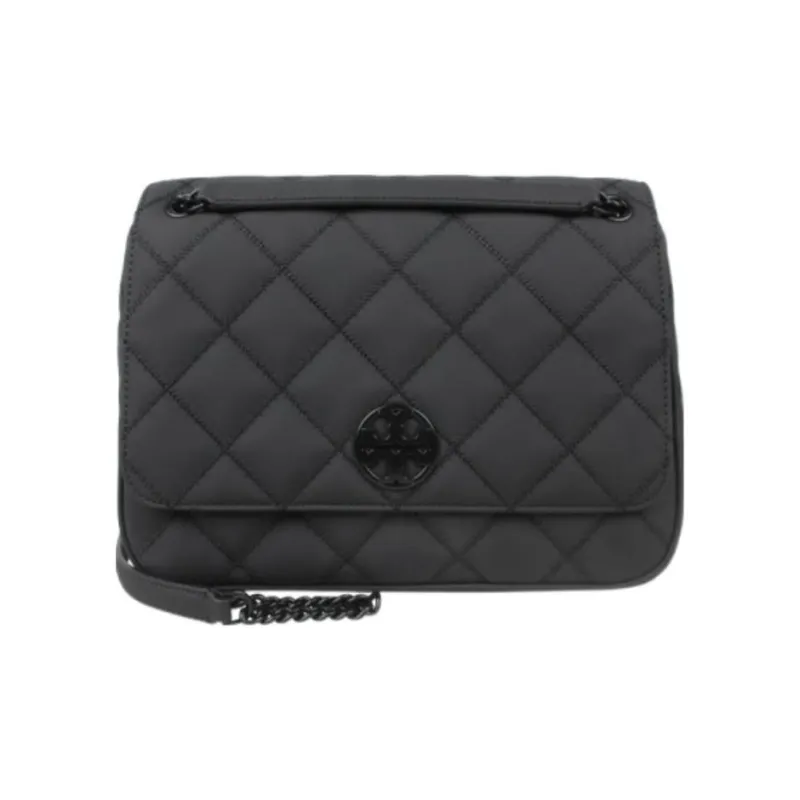 TORY BURCH Emerson Nylon Crossbody Bag Women's Black-0