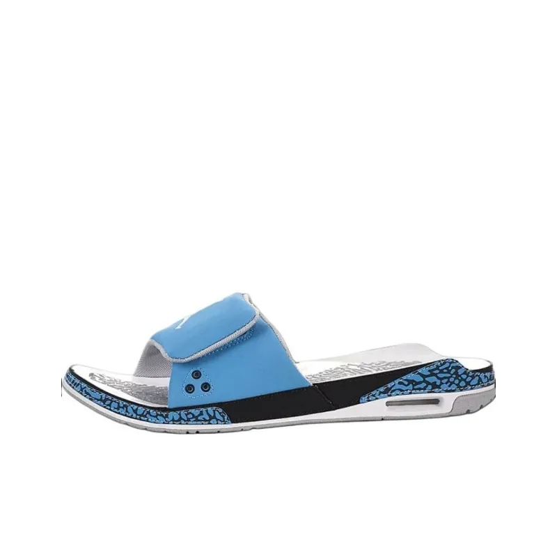 JORDAN 3 Slide Blue White Shoe-1