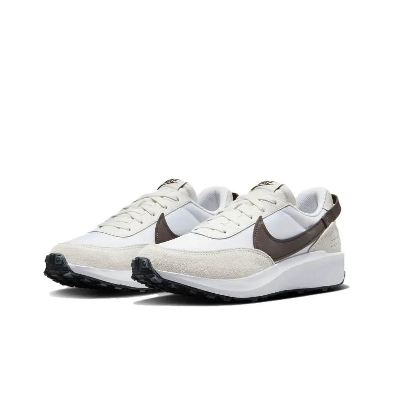 Nike Waffle Debut Cushioning, Slip Resistant, And Abrasion Resistant Low Top Casual Shoes Women's Ecru-2