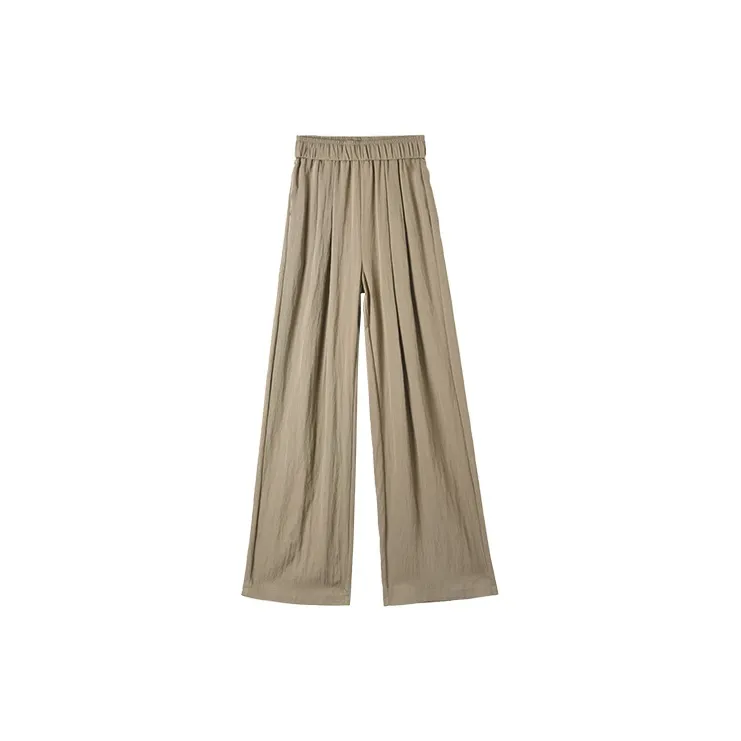 HIPPIEMISS Casual Pants Women's Khaki Green-1