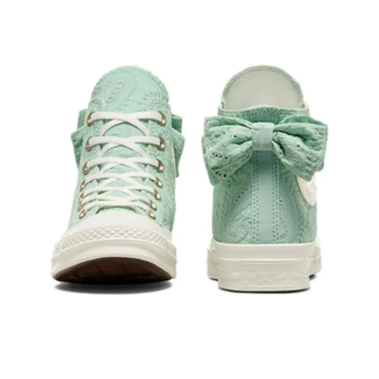 Converse Women's Chuck 70 High 'Bow Sticky Aloe Green' Women's-3