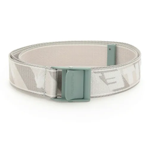 OFF-WHITE Letter Print Belt Women's Gray