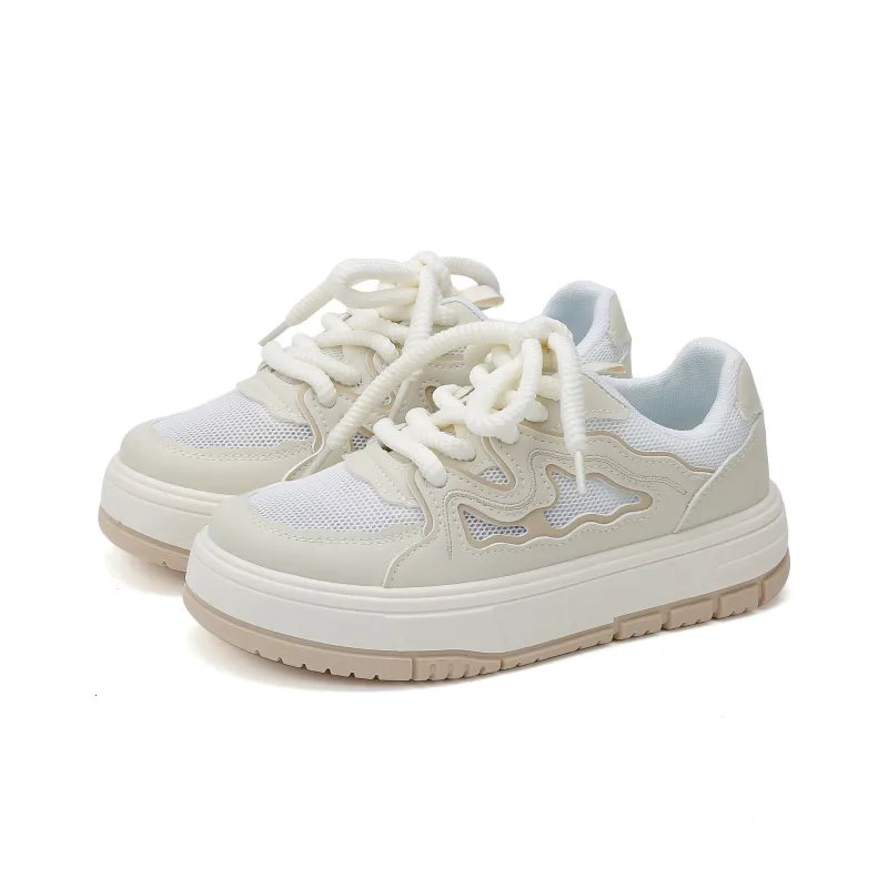 YOBN SMILE Wear-resistant Lightweight Breathable And Non-slip. Low-Top Skateboard Shoes Women's-7