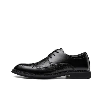 CARTELO Dress Shoes Men Low Top Black
