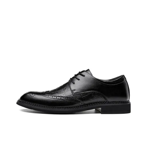 CARTELO Dress Shoes Men Low Top Black