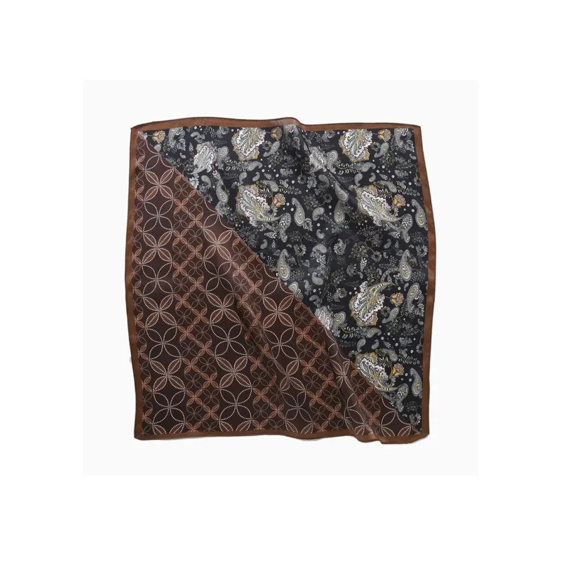 Hang Silk Road Silk Scarves Men's-3