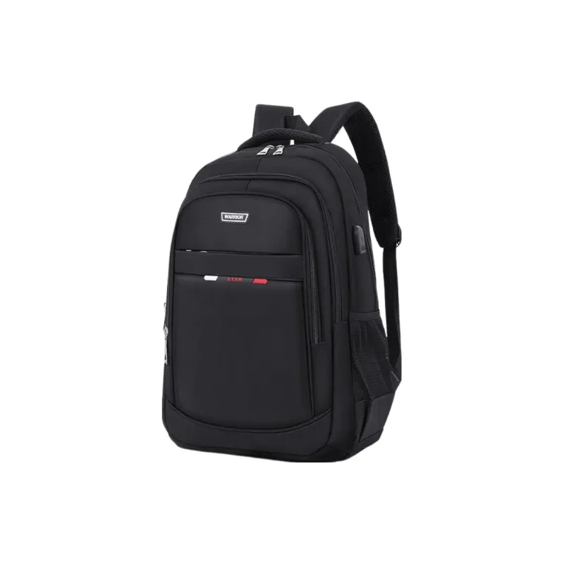 Warrior Fabric Middle School, High School, University Student Lightweight Backpack Tubas Unisex Black-1