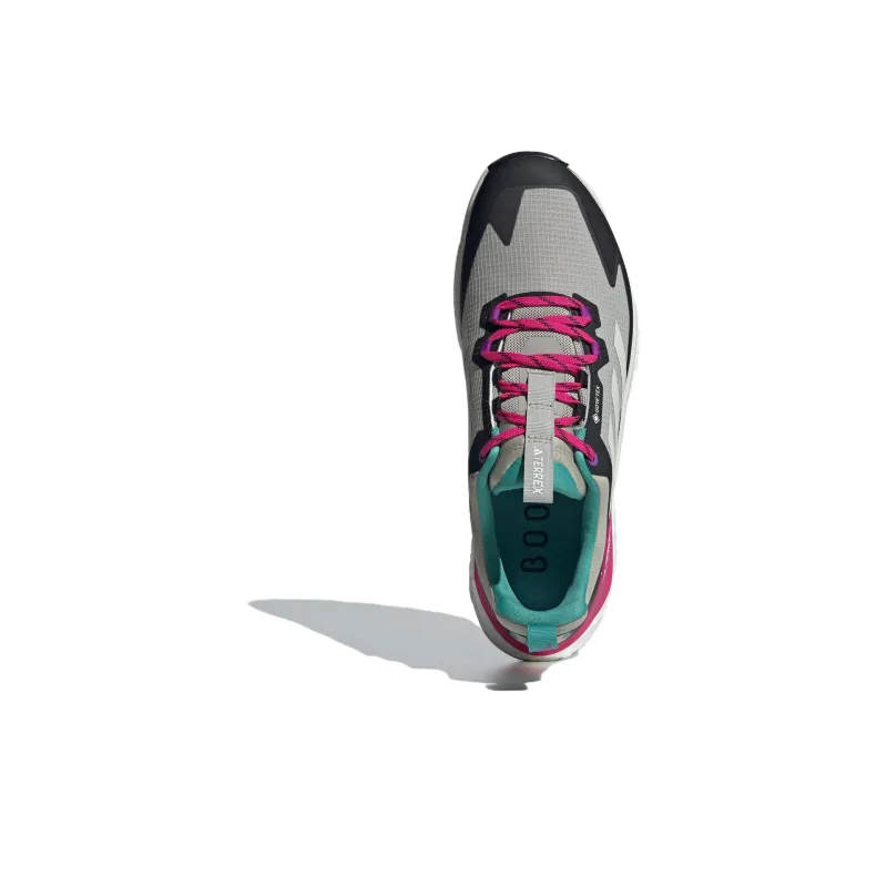 Adidas Terrex Free Hiker 2.0 Low Gore Tex Sesame Talc Real Magenta-3