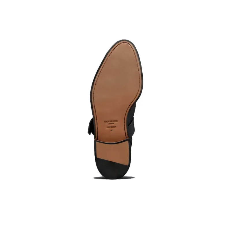 THOM BROWNE D'orsay Buckled Loafers-4