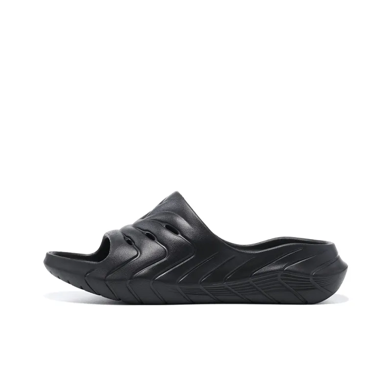 BMAI Slide Slippers Unisex Black-0