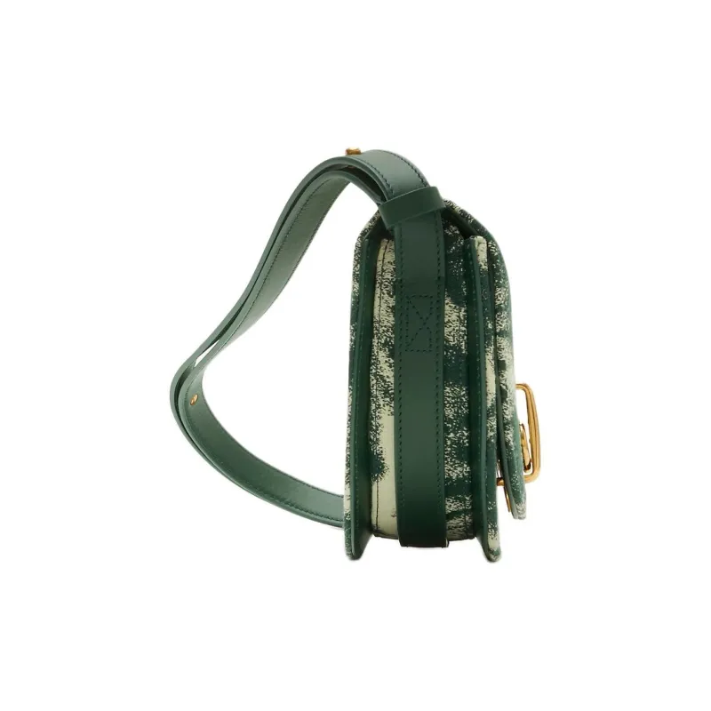 Burberry Wool Shoulder Bag Crossbody Bag Mini Women's Vine Green-1