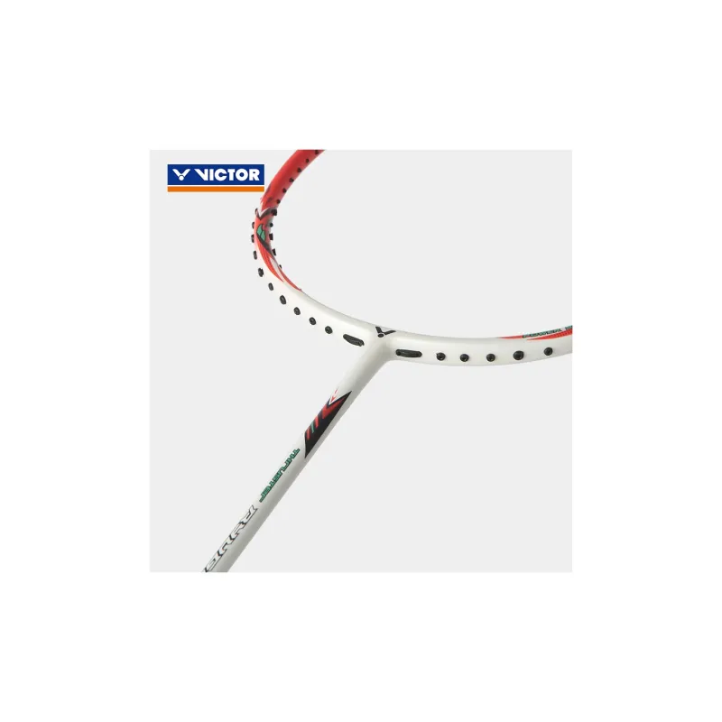 VICTOR Raid Collection TK RYUGA CLS Badminton Rackets Offensive Hard Head Advanced Level Unisex 4U/3U Flame Red-1