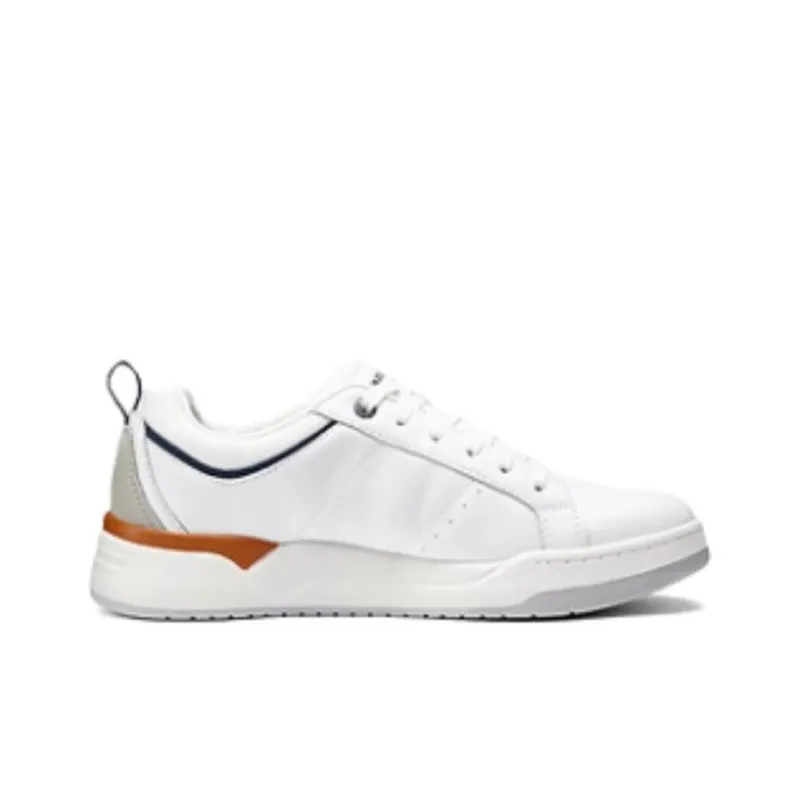 Skechers Slip Resistant Cushioning Wear Resistant Low Top Skateboard Shoes Men's White-1