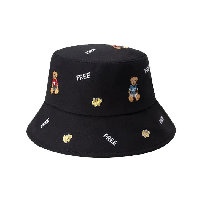 RX UVCUT Polyester Bucket Hats Unisex-1
