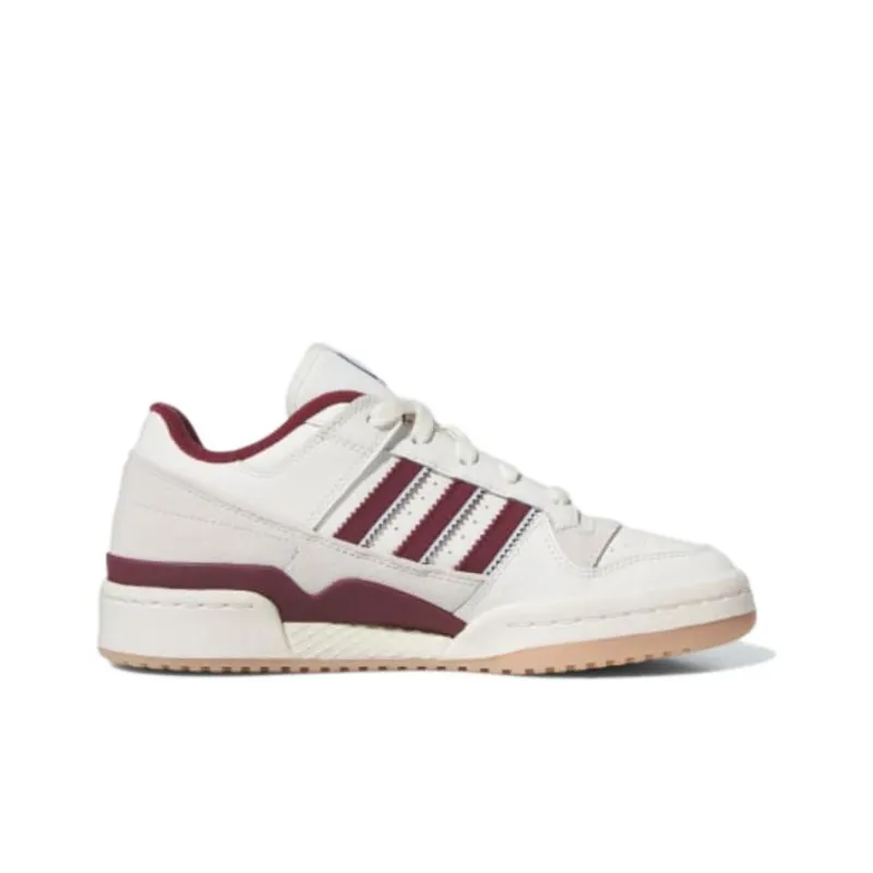 Adidas Forum Low Cl Cloud White Shadow Red Cream White Women's-1