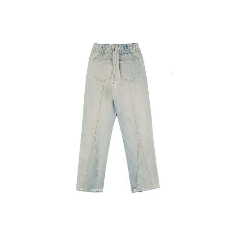 WELTER EXPERIMENT Jeans Unisex Yellow Mud-3