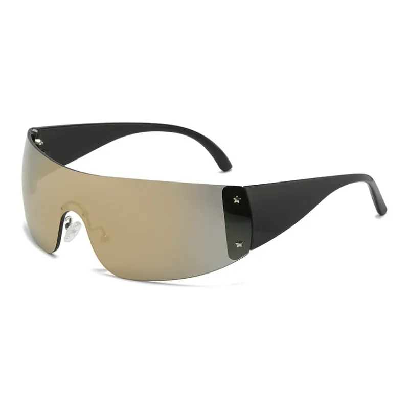 SOMAN PC Irregular Shape Sunglasses Unisex-4