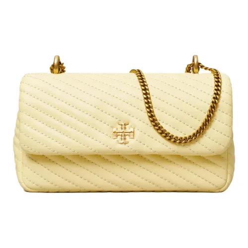 TORY BURCH Kira Nappa Leather Shoulder Bag Crossbody Bag Mini Women's Lemon