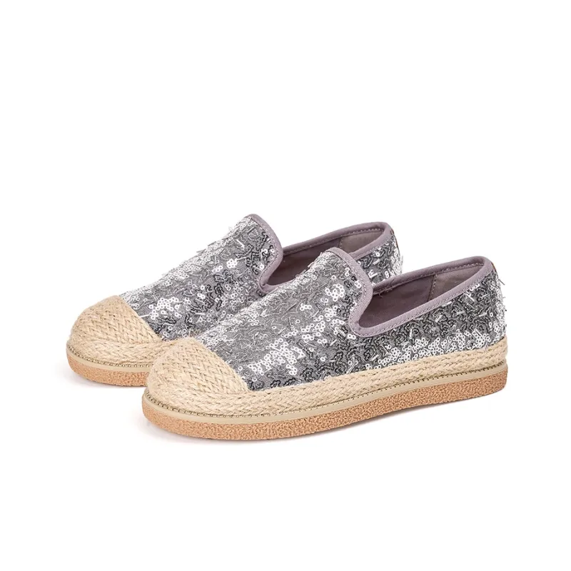 Joy&Mario Espadrilles Women's Black/Gold/Silver/Red/Gray-1