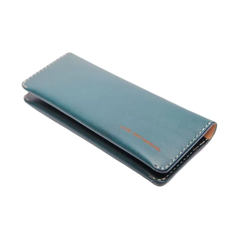 LINE ARTISANAL Cow Leather Leather Clip Wallet Regular Unisex Multicolor-11