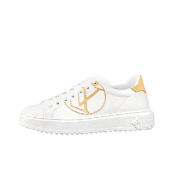 LOUIS VUITTON Lv Time Out Sneakers 'White Gold' Women's