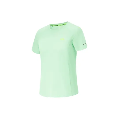 LINING Running Collection T-Shirts Women's Cool Green