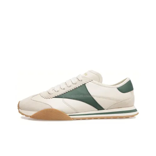 BALLY Casual Shoes Women's Low-Top Beige/Green