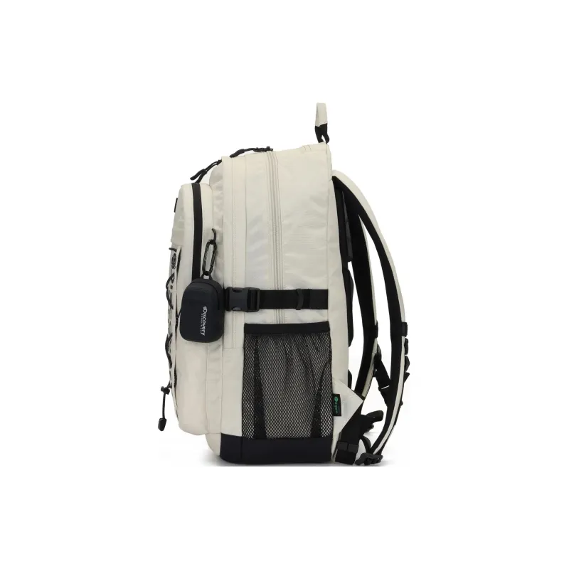 Discovery Expedition Nylon Backpack Unisex Beige-4