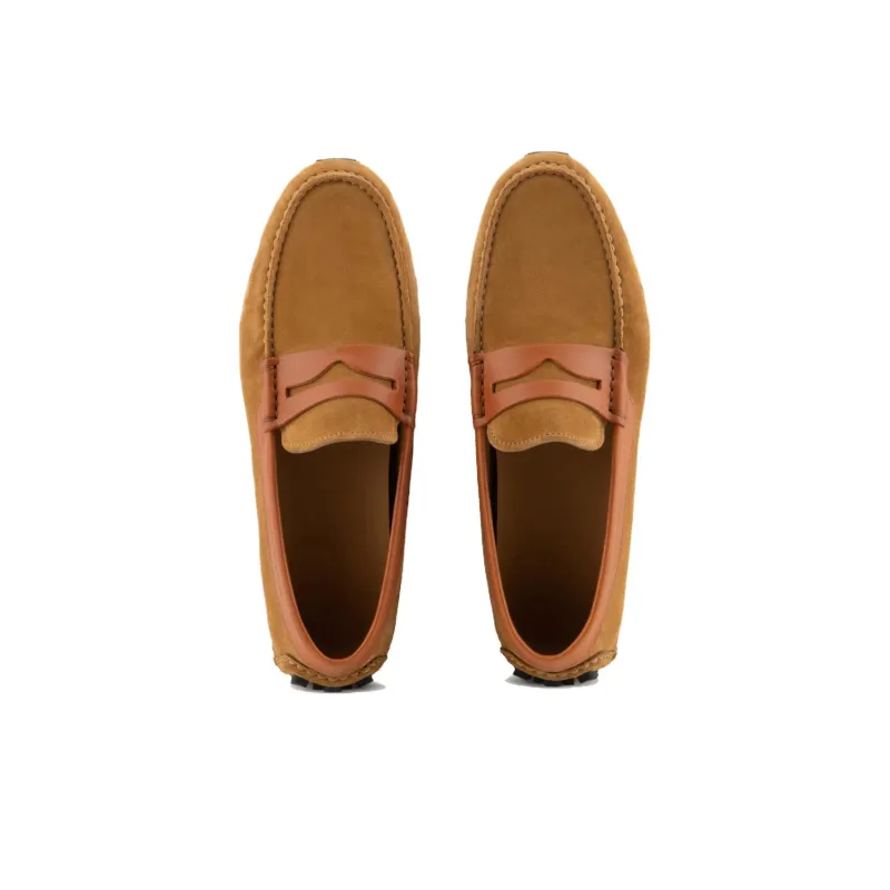 EMPORIO ARMANI Beanie Shoes Men's Brown-3