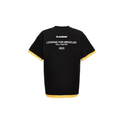 JIL SANDER T-Shirts Men Black