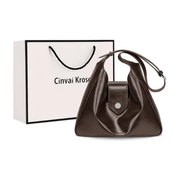 Simvay Clos Synthetic Leather Shoulder Bag Crossbody Bag Tote Bag Large Bag Large Size Women's