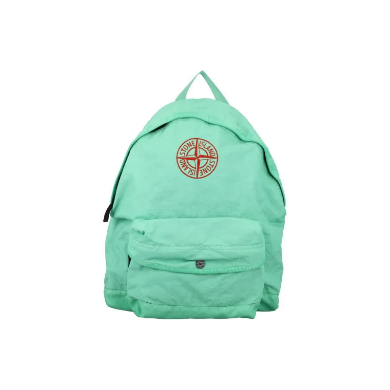STONE ISLAND Compass Embroidered Zipped Backpack-0