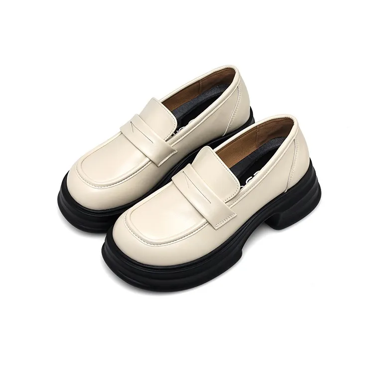 Honey GIRL Loafers Women's Black/Ecru-3