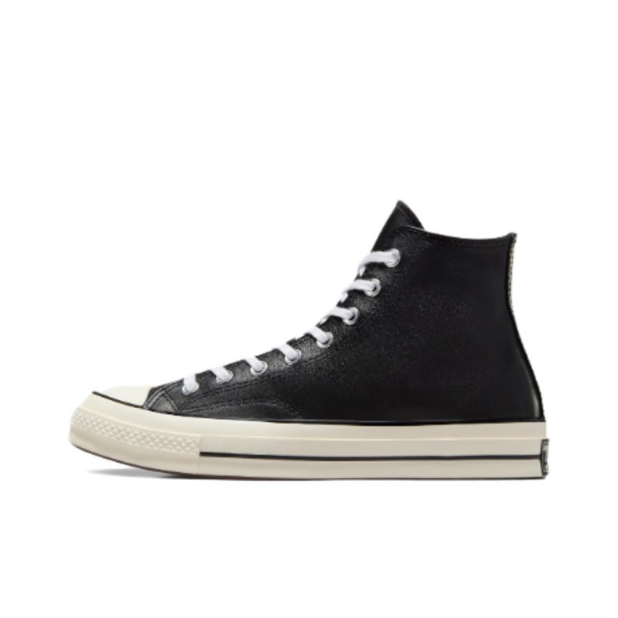 Converse Chuck 70 Leather High Black Black US M 5.5