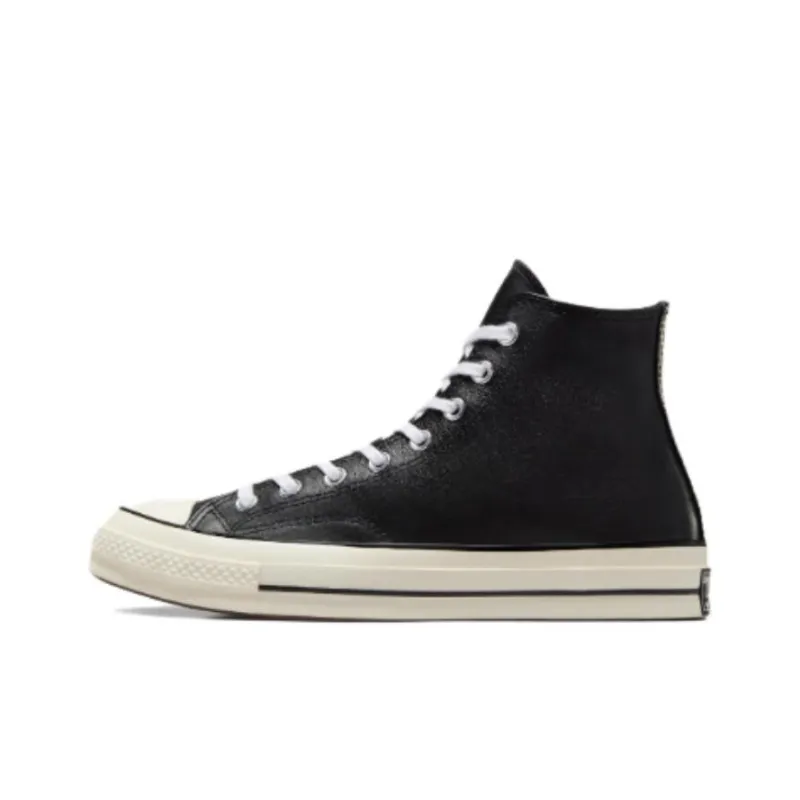 Converse Chuck 70 Leather Hi 'Black' Sneakers-0