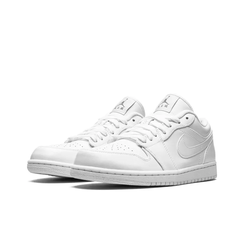 JORDAN 1 Low Triple White-2