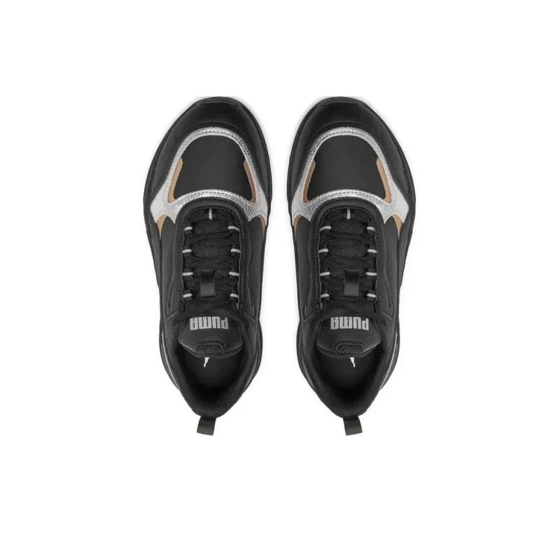 PUMA Cassia Breathable Cushioning Slip Resistant Low Top Casual Shoes Women's Black-2