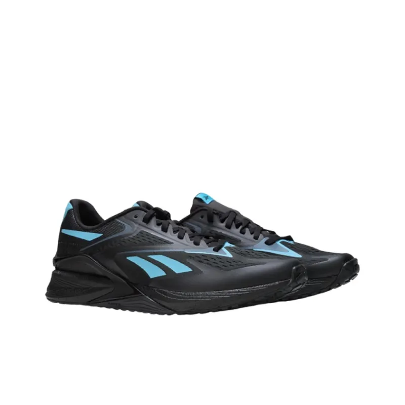 Reebok Speed 22 Anti Slip Wear Resistant Low Top Training Shoes Unisex Black Blue-1