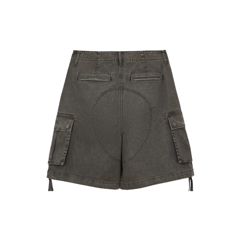 JACK&JONES Denim Shorts Men E56 Dark Gray Green-1